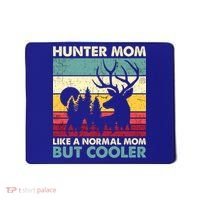 Hunter Mom Like Normal Mom But Cooler Retro Funny Hunting Gift Mousepad thumb 0