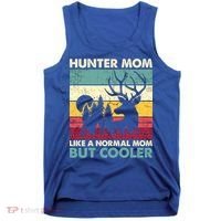 Hunter Mom Like Normal Mom But Cooler Retro Funny Hunting Gift Tank Top thumb 0