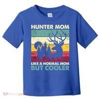 Hunter Mom Like Normal Mom But Cooler Retro Funny Hunting Gift Toddler T-Shirt thumb 0