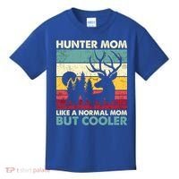 Hunter Mom Like Normal Mom But Cooler Retro Funny Hunting Gift Kids T-Shirt thumb 0