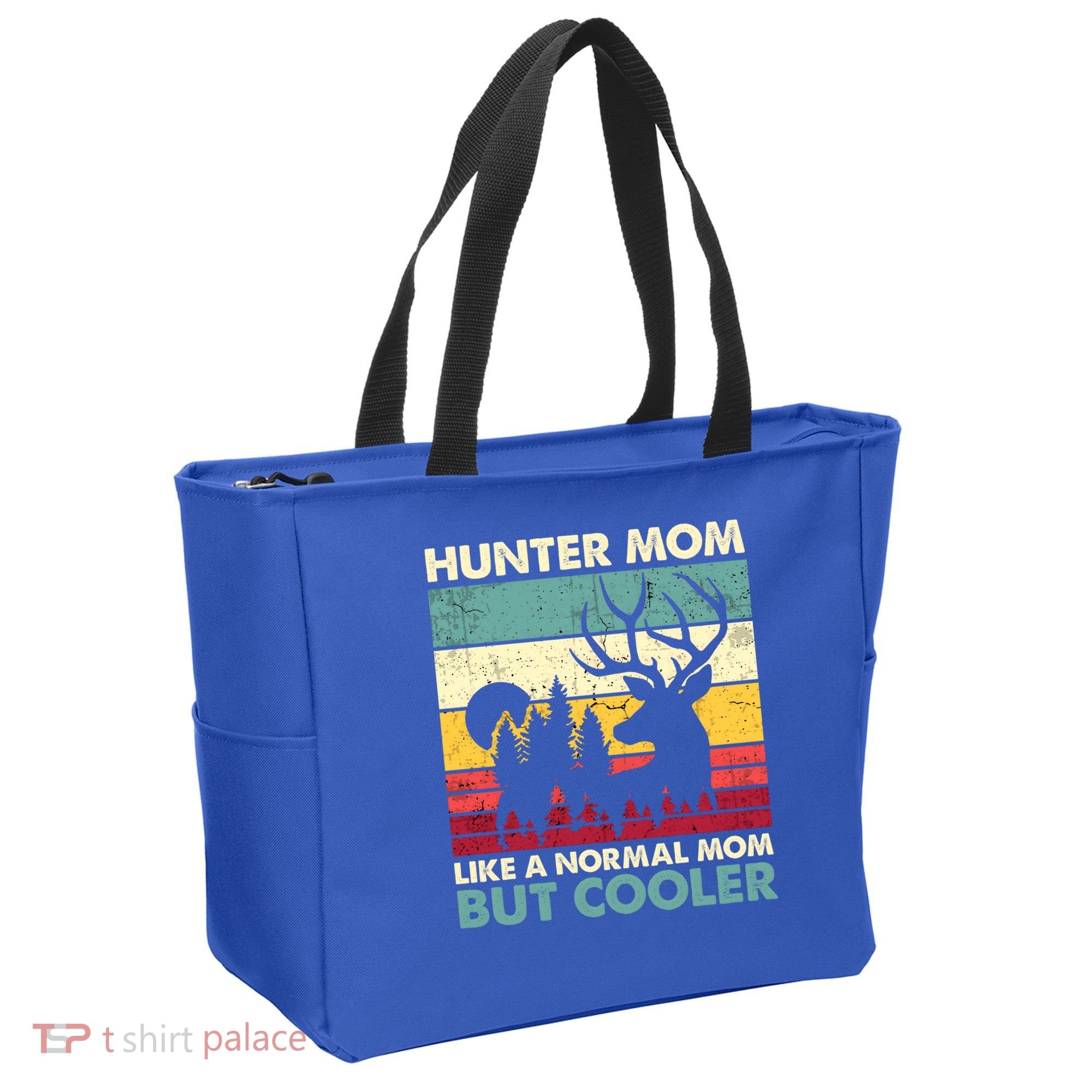 Hunter Mom Like Normal Mom But Cooler Retro Funny Hunting Gift Tote Bag