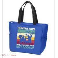 Hunter Mom Like Normal Mom But Cooler Retro Funny Hunting Gift Tote Bag thumb 3