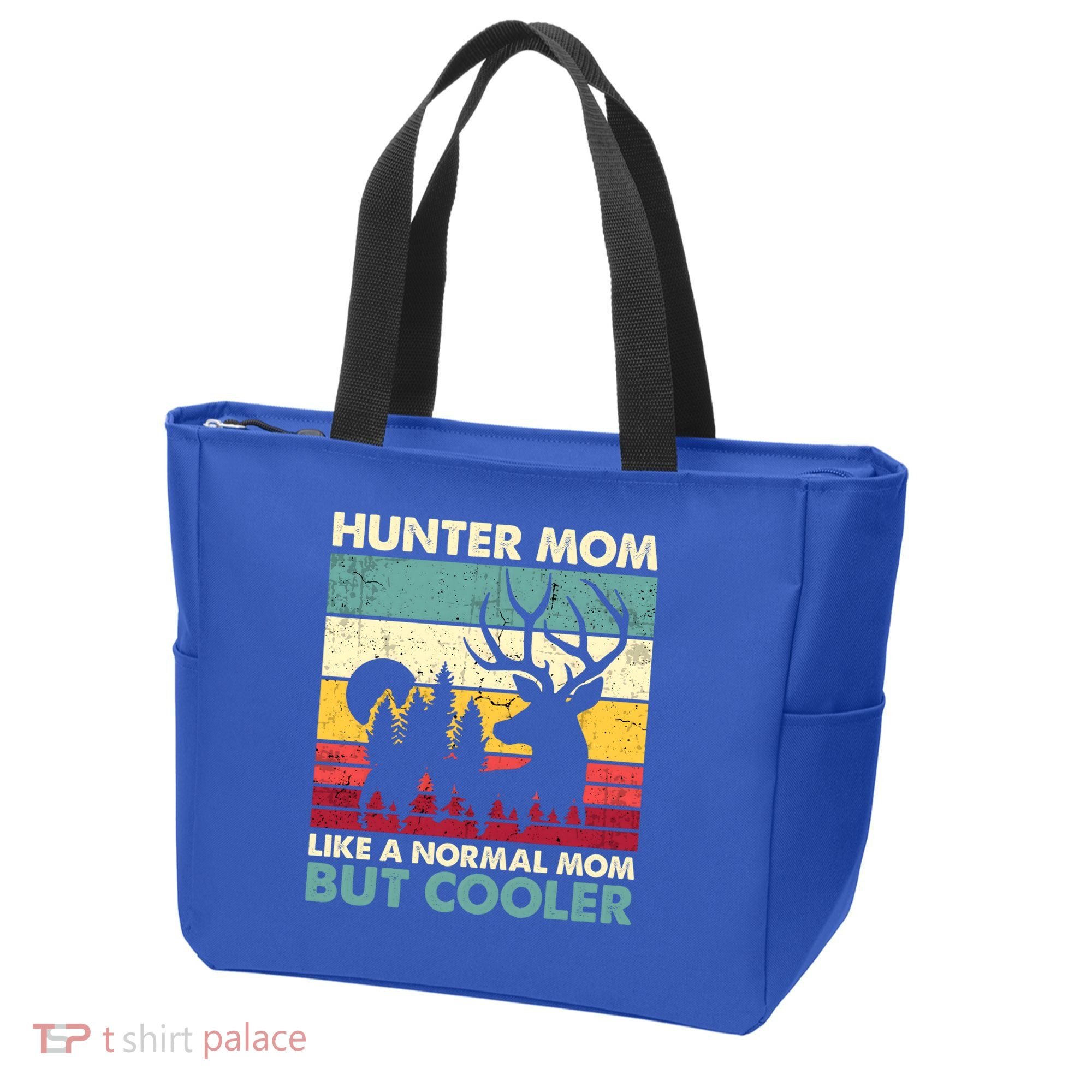 Hunter Mom Like Normal Mom But Cooler Retro Funny Hunting Gift Tote Bag