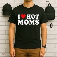 Hot Moms Love T-Shirt thumb 6