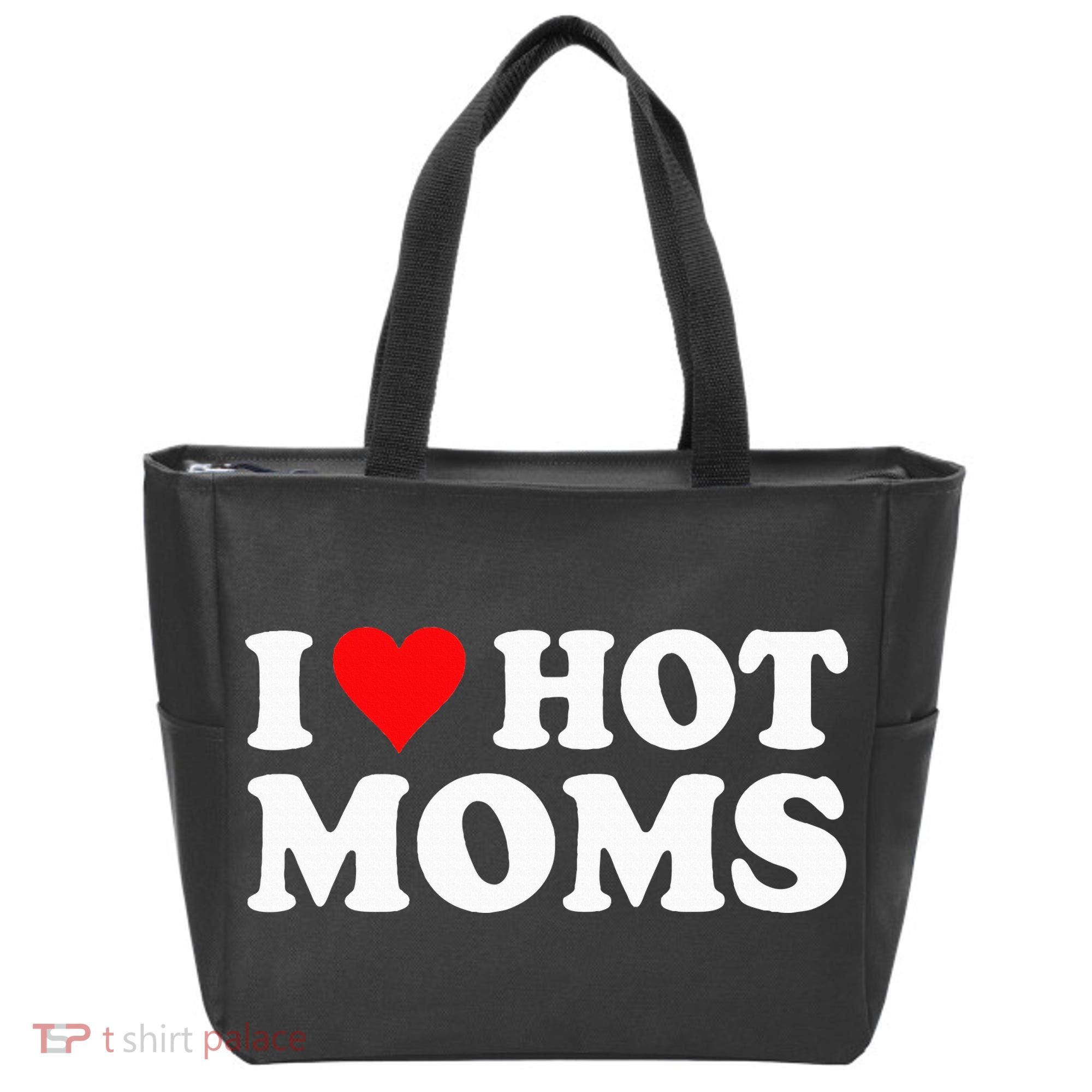 Hot Moms Love Tote Bag