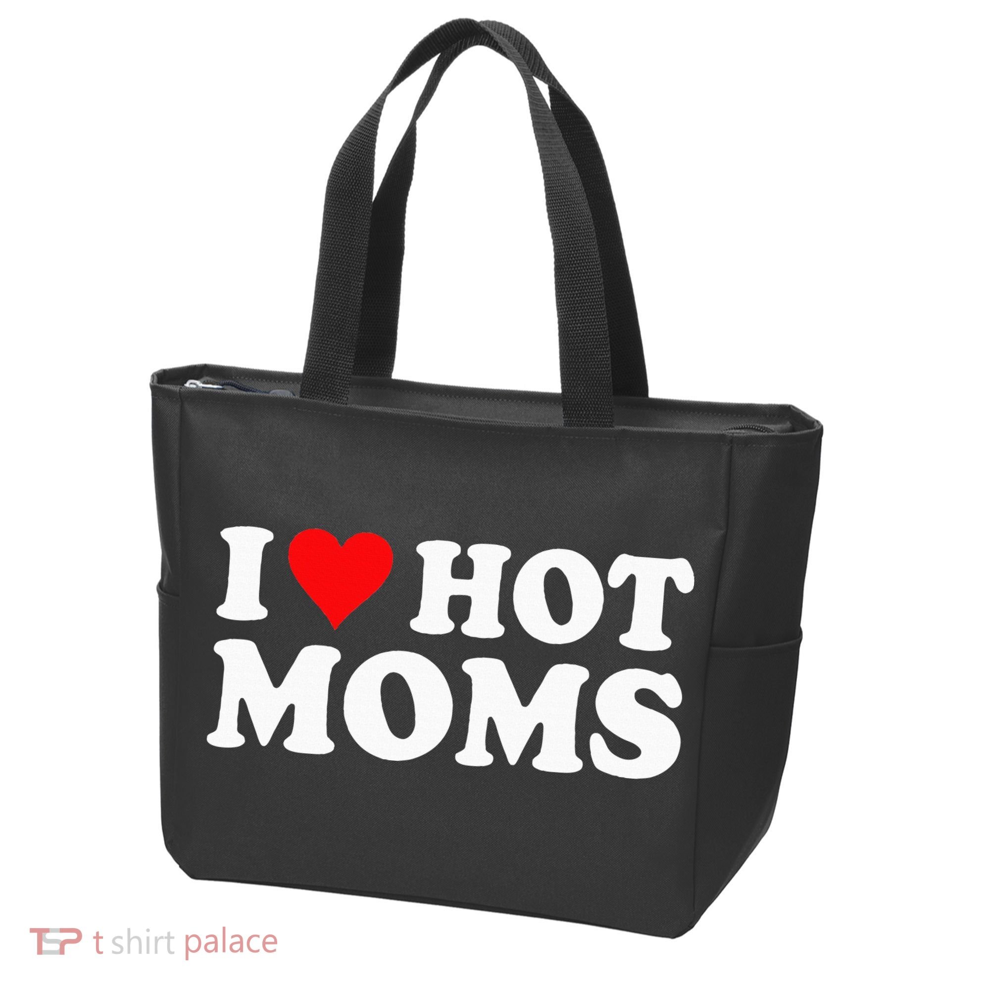 Hot Moms Love Tote Bag