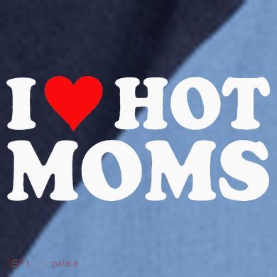 Hot Moms Love Raglan Baseball Sleeve Shirt