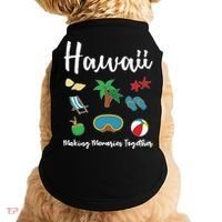 Hawaii Making Memories Together Family Vacation Funny Gift Doggie Tank thumb 0