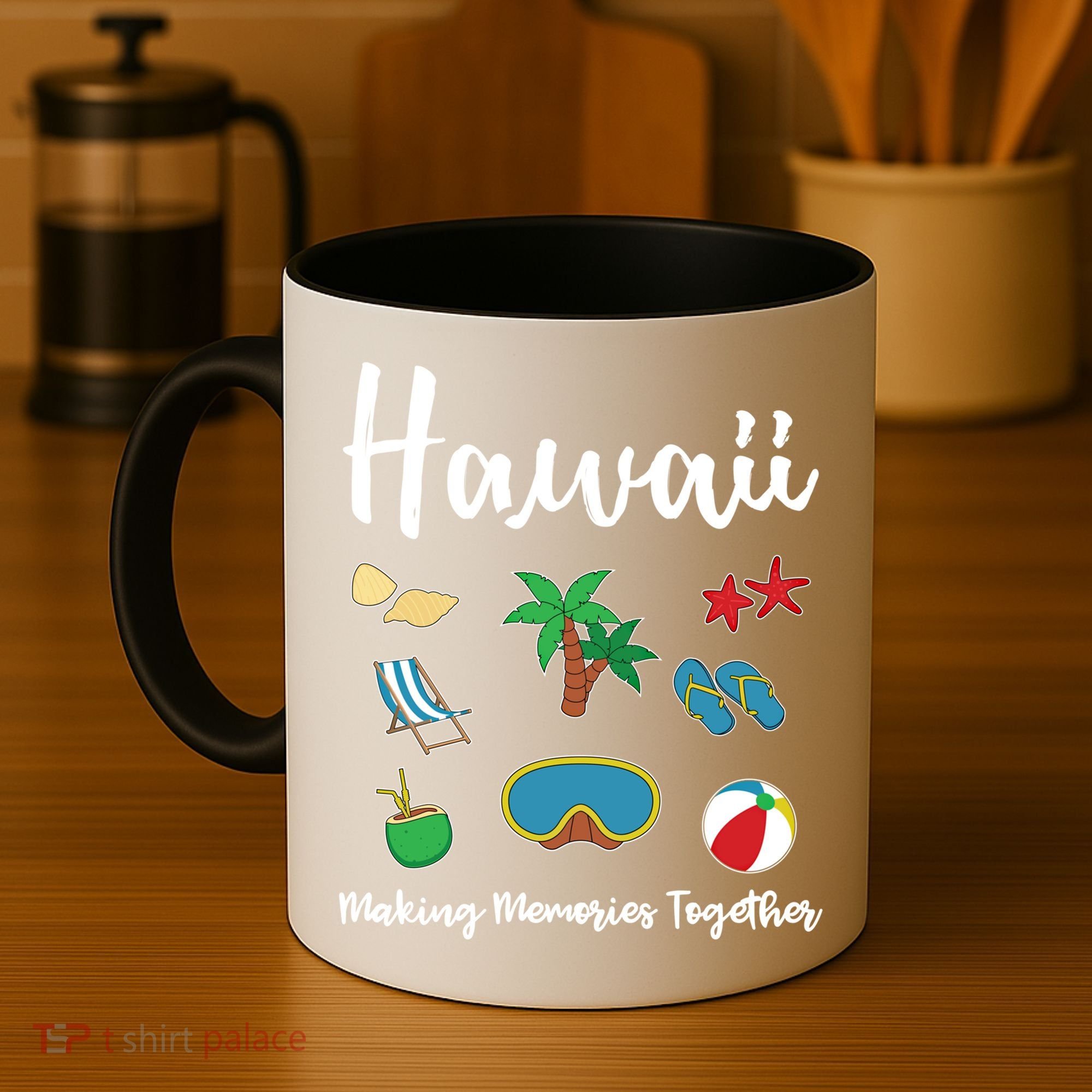 Hawaii Making Memories Together Family Vacation Funny Gift Coffee Mug
