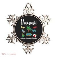 Hawaii Making Memories Together Family Vacation Funny Gift Ornament thumb 0