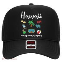 Hawaii Making Memories Together Family Vacation Funny Gift Hat thumb 0