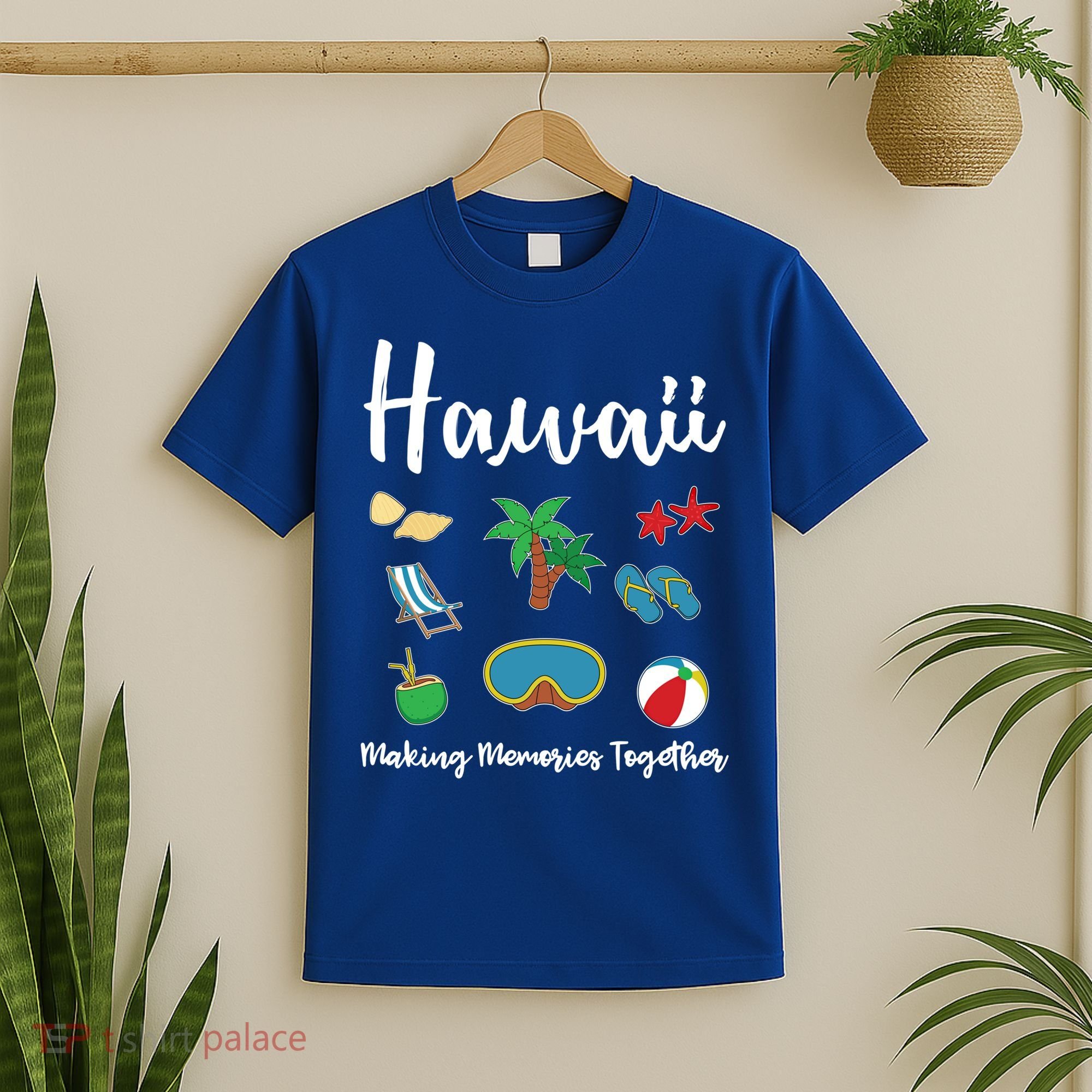 Hawaii Making Memories Together Family Vacation Funny Gift T-Shirt