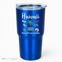 Hawaii Making Memories Together Family Vacation Funny Gift Tumbler thumb 0