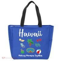 Hawaii Making Memories Together Family Vacation Funny Gift Tote Bag thumb 0