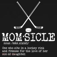Hockey Mom Momsicle Definition Mothers Day Gift Women's Hoodie thumb 2