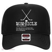 Hockey Mom Momsicle Definition Mothers Day Gift Hat thumb 0