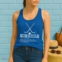 Hockey Mom Momsicle Definition Mothers Day Gift Women's Tank Top thumb 2