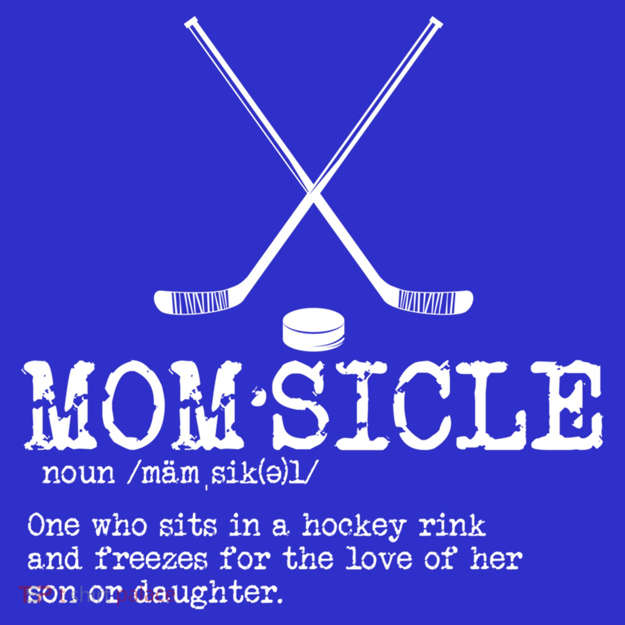 Hockey Mom Momsicle Definition Mothers Day Gift Tank Top