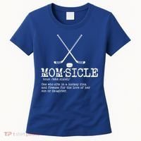 Hockey Mom Momsicle Definition Mothers Day Gift Women's T-Shirt thumb 0