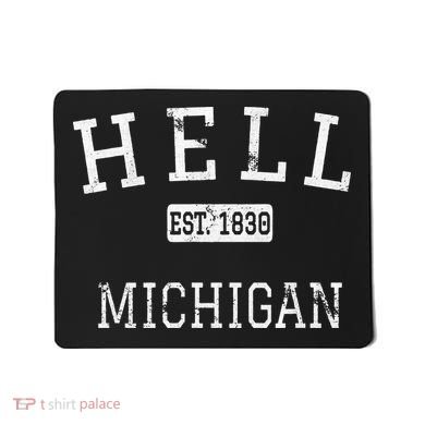 Hell Michigan MI Vintage Mousepad