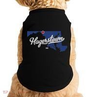 Hagerstown Maryland MD Map Doggie Tank thumb 0