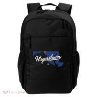 Hagerstown Maryland MD Map Backpack thumb 0