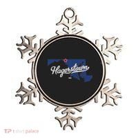 Hagerstown Maryland MD Map Ornament thumb 0