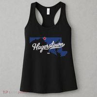 Hagerstown Maryland MD Map Women's Tank Top thumb 3
