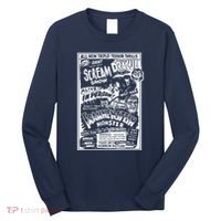Horror Movie Monsters Mummy Wolfman Dracula Frankenstein Long Sleeve Shirt thumb 0