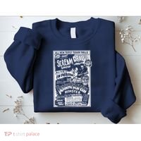 Horror Movie Monsters Mummy Wolfman Dracula Frankenstein Sweatshirt thumb 2