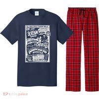 Horror Movie Monsters Mummy Wolfman Dracula Frankenstein Pajama Set thumb 0