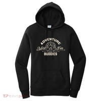 Hiking Mountains Meme Quote Adventure Buddies Women's Hoodie thumb 0