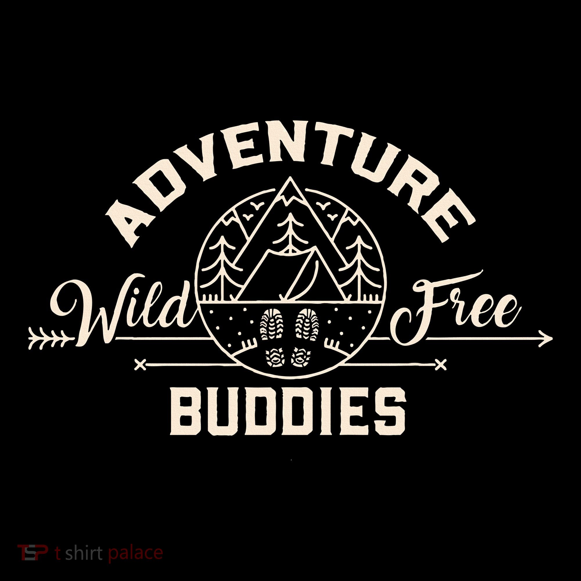 Hiking Mountains Meme Quote Adventure Buddies Women's Hoodie