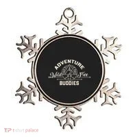 Hiking Mountains Meme Quote Adventure Buddies Ornament thumb 0