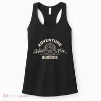 Hiking Mountains Meme Quote Adventure Buddies Women's Tank Top thumb 0