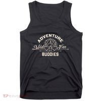 Hiking Mountains Meme Quote Adventure Buddies Tank Top thumb 0