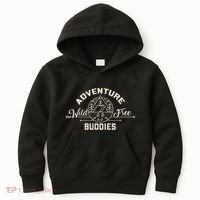 Hiking Mountains Meme Quote Adventure Buddies Kids Hoodie thumb 0