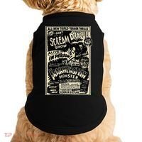 Horror Movie Monster Mummy Dracula Werewolf Frankenstein Doggie Tank thumb 0