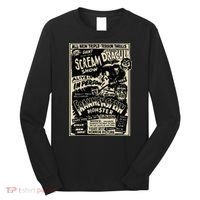 Horror Movie Monster Mummy Dracula Werewolf Frankenstein Long Sleeve Shirt thumb 0