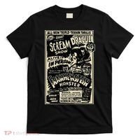 Horror Movie Monster Mummy Dracula Werewolf Frankenstein T-Shirt thumb 0