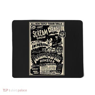 Horror Movie Monster Mummy Dracula Werewolf Frankenstein Mousepad