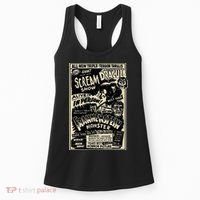 Horror Movie Monster Mummy Dracula Werewolf Frankenstein Women's Tank Top thumb 0