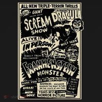 Horror Movie Monster Mummy Dracula Werewolf Frankenstein Baby Bodysuit thumb 2