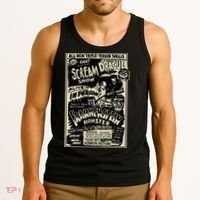 Horror Movie Monster Mummy Dracula Werewolf Frankenstein Tank Top thumb 3