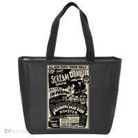 Horror Movie Monster Mummy Dracula Werewolf Frankenstein Tote Bag thumb 0