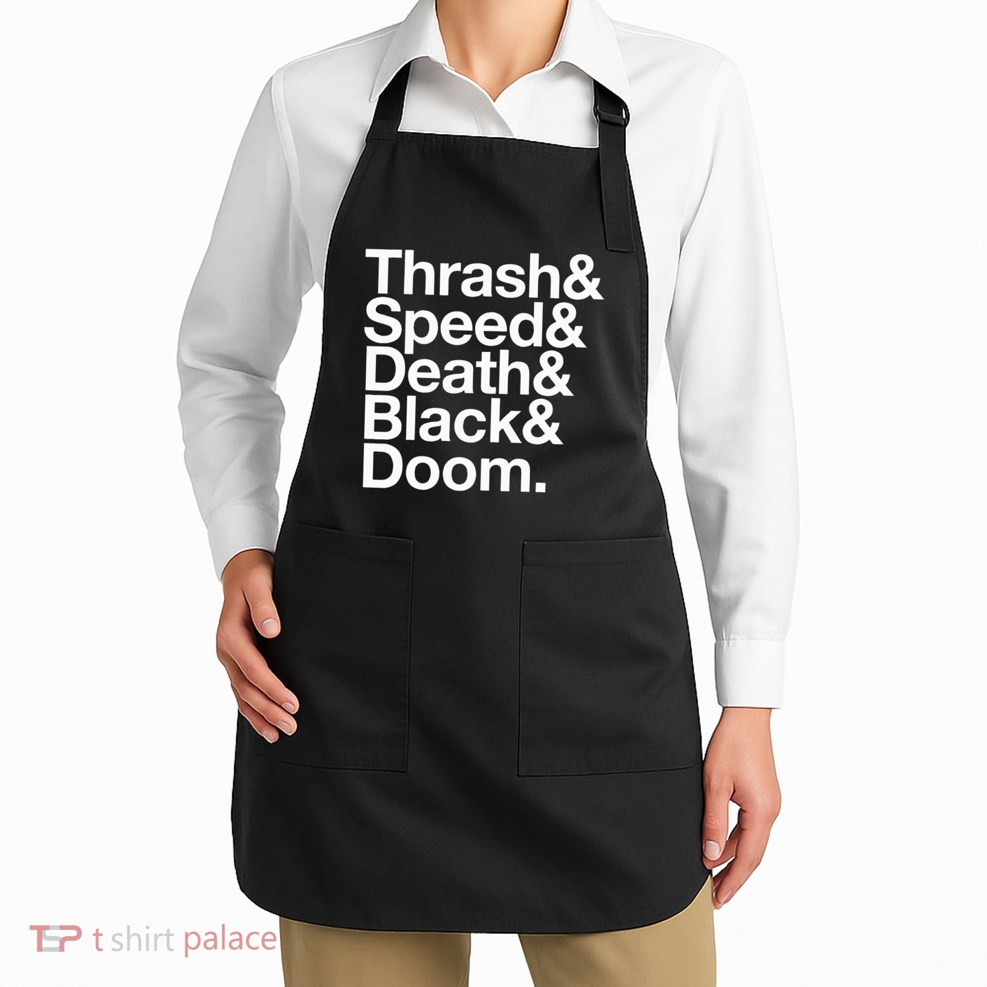 Heavy Metal Music Fan List Thrash Speed Doom Death Black Apron