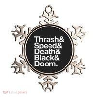 Heavy Metal Music Fan List Thrash Speed Doom Death Black Ornament thumb 0