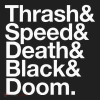 Heavy Metal Music Fan List Thrash Speed Doom Death Black Hat thumb 2