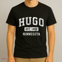 Hugo Minnesota Mn Vintage Sports T-Shirt thumb 3