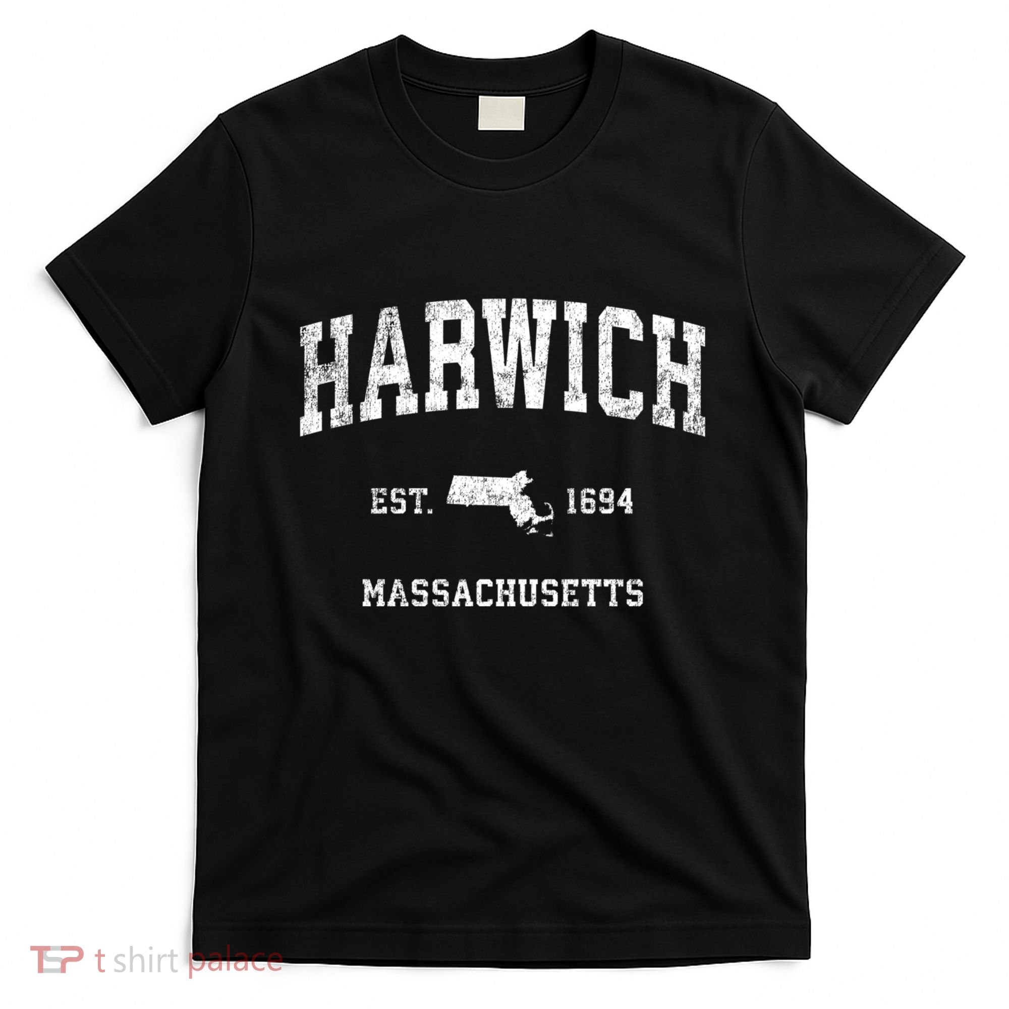Harwich Massachusetts Ma Vintage Athletic Sports T-Shirt